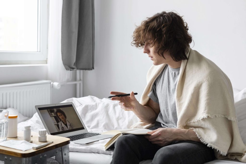 Get professional support online with a virtual doctor